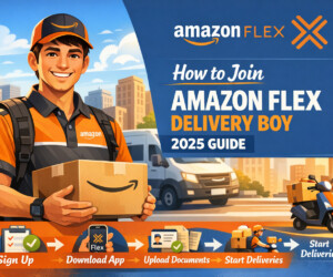 kaise Join kre Amazon Flex Delivery Boy in india – Full Guide 2025